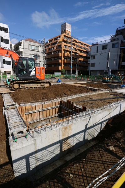 建設の基礎部分