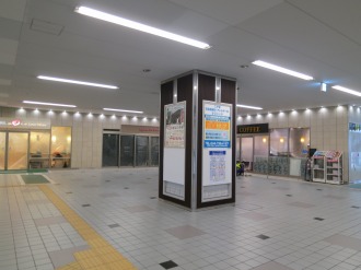 東急武蔵小杉駅改札前