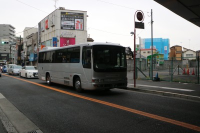 武蔵小杉新駅前から発着する送迎バス
