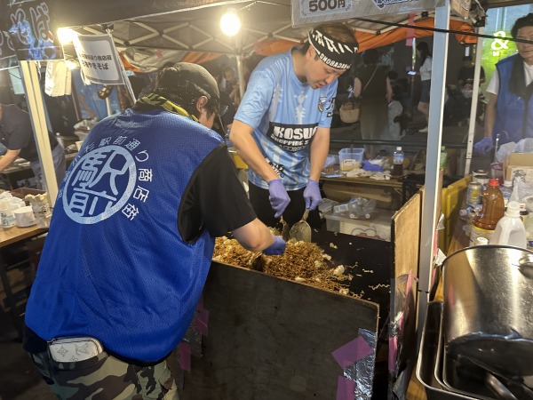 武蔵小杉駅前通り商店街の焼きそば