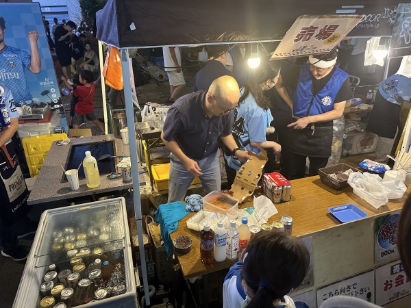 武蔵小杉駅前通り商店街の焼きそば