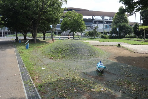 等々力陸上競技場の児童遊園