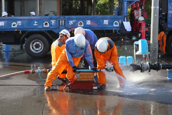 水道管の修理ショー