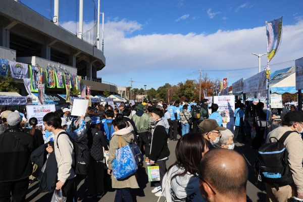 「陸前高田ランド・冬」会場の賑わい