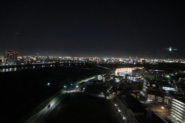 川崎総合科学高等学校からの眺望