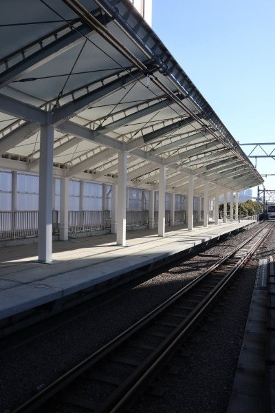 JR横須賀線武蔵小杉駅のホーム増設工事