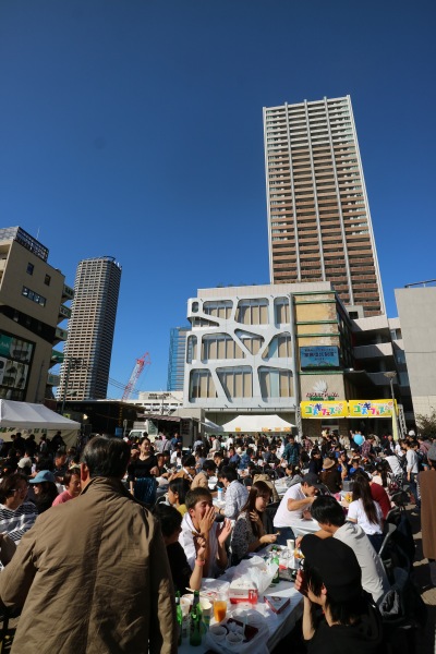 武蔵小杉カレーEXPOが開催されたこすぎコアパーク