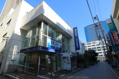 現在の「みずほ銀行武蔵小杉支店」