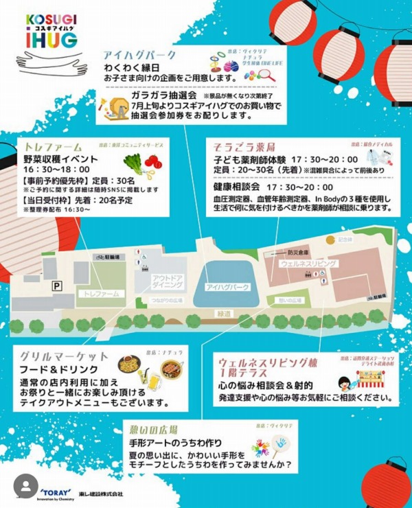 コスギアイハグ夏祭り