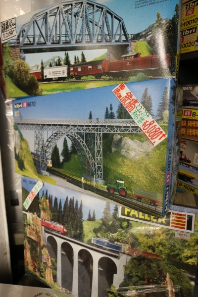 鉄橋の模型