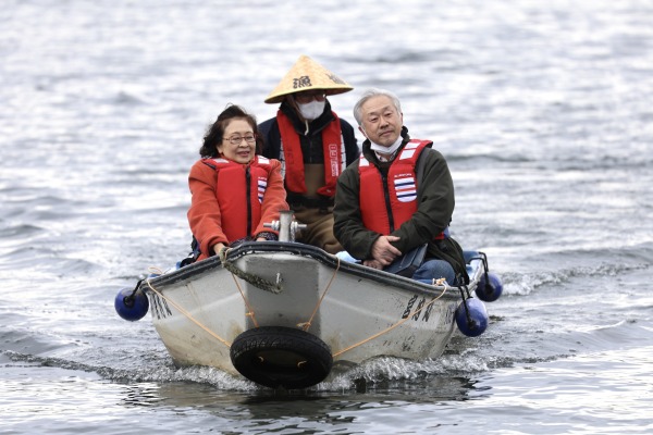 丸子の渡し祭り・多摩川で和むe体験