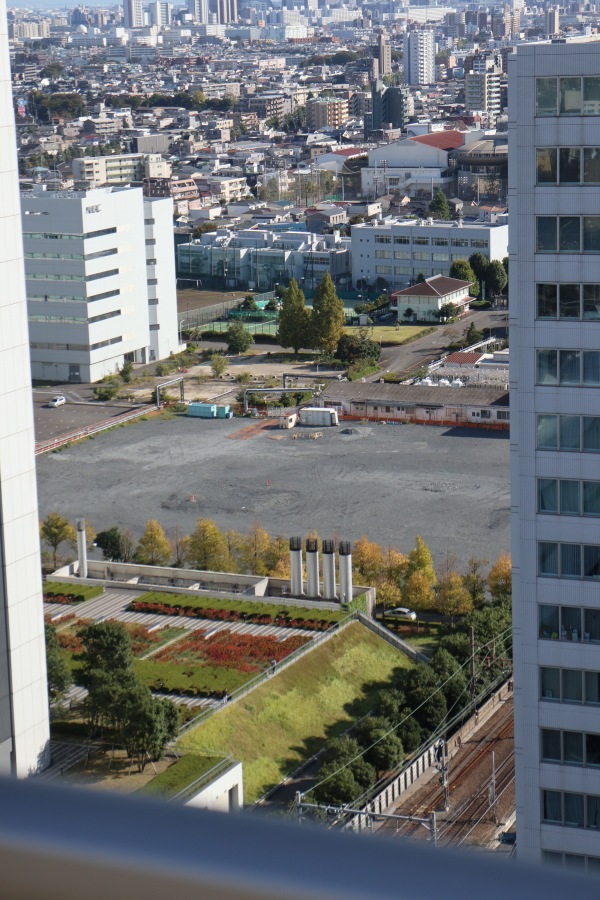 NEC玉川事業場の新ビル建設予定地
