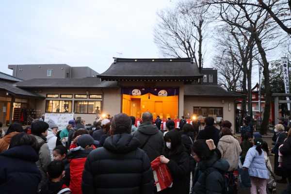 丸子山王日枝神社の節分祭