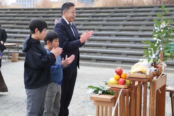 参列者の方も祈願