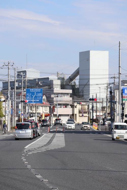 宮内新横浜線と府中街道の交差点