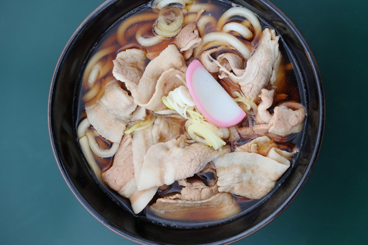 名物の肉うどん