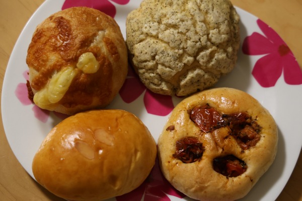 悠々閑々のパン